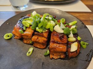 vegan ribs (#115) at Wagamama - Designed Outlet in Roermond