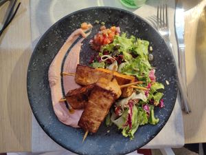 Smoked Tofu at Marco Polo in Dubrovnik