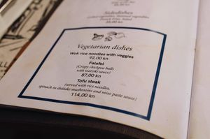 Vegetarian Options 🌱 at Marco Polo in Dubrovnik