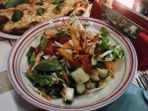 Vitaminska salad at Ombra Restaurant in Kotor