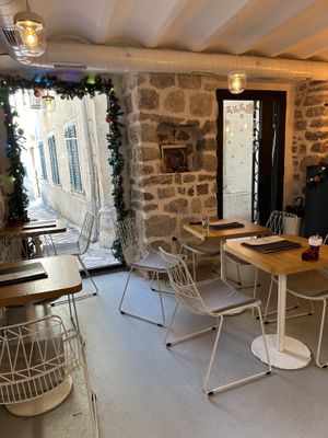   at Ombra Restaurant in Kotor