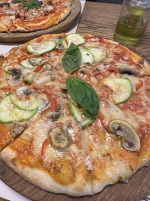 Here you can see the Parmesan on top   at Ombra Restaurant in Kotor