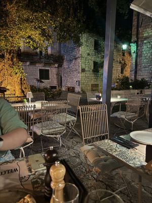   at Ombra Restaurant in Kotor