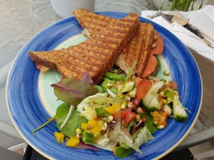 BLT at The Retreat Animal Rescue Farm Sanctuary and Cafe in Ashford