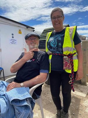 Famous people at The Retreat  at The Retreat Animal Rescue Farm Sanctuary and Cafe in Ashford