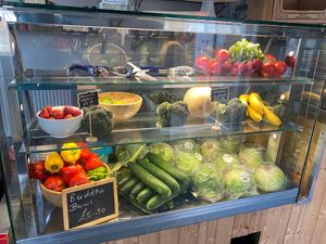 Veg  at The Retreat Animal Rescue Farm Sanctuary and Cafe in Ashford