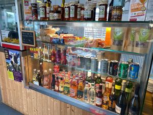 Omg drinks  at The Retreat Animal Rescue Farm Sanctuary and Cafe in Ashford