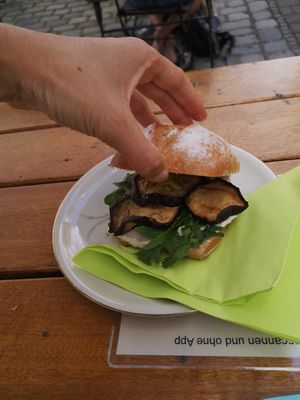 Sandwich at Dreizehn in der Muehle in Augsburg