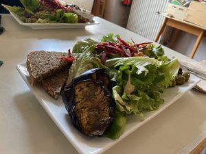 Salat von mir und meiner Freundin  at Dreizehn in der Muehle in Augsburg