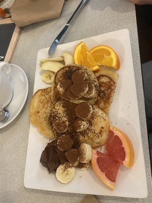 Pancakes   at Dreizehn in der Muehle in Augsburg