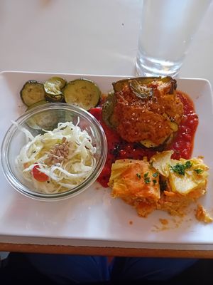 Menu of the day at Dreizehn in der Muehle in Augsburg