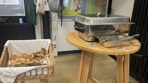 Brunchbuffet  at Dreizehn in der Muehle in Augsburg