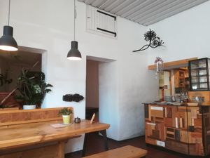 Inside the mill, taken from our table. at Dreizehn in der Muehle in Augsburg