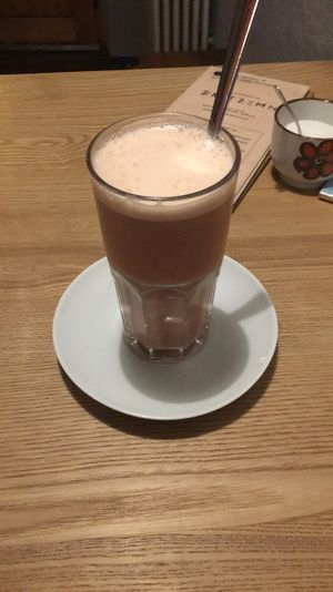 Chai latte  at Dreizehn in der Muehle in Augsburg