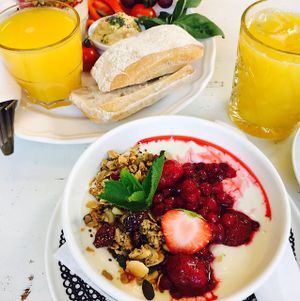 Vegan breakfast (ask staff and they will help) at Bon Temps Cafe in Helsinki