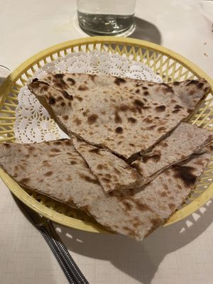 Roti  at The Khukuri Restaurant in Edinburgh