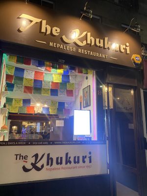 Outside   at The Khukuri Restaurant in Edinburgh