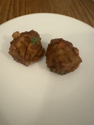 Pakora   at The Khukuri Restaurant in Edinburgh
