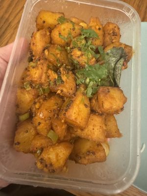 Mustang aloo  at The Khukuri Restaurant in Edinburgh