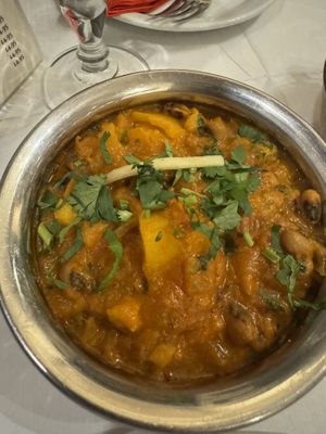 Aloo Tama Bodi  at The Khukuri Restaurant in Edinburgh