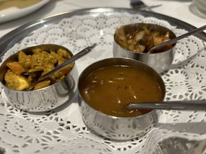 Pickles   at The Khukuri Restaurant in Edinburgh