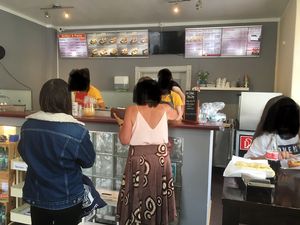 Inside at Coney 1871 - Kiosk in Wismar