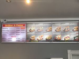 Prices  at Coney 1871 - Kiosk in Wismar