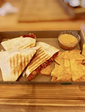 Quesadilla   at Madal Food in Budapest