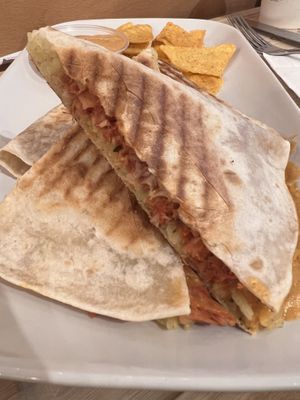 Quesadilla  at Madal Food in Budapest