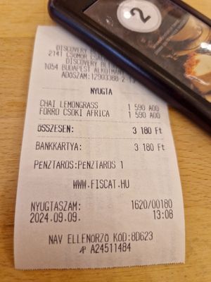  at Madal Food in Budapest