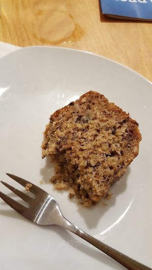 banana cake vegan at Madal Food in Budapest