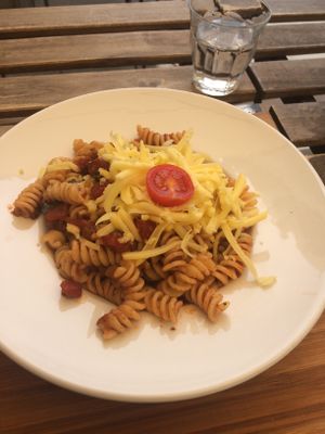 Tomato sauce  at Madal Food in Budapest