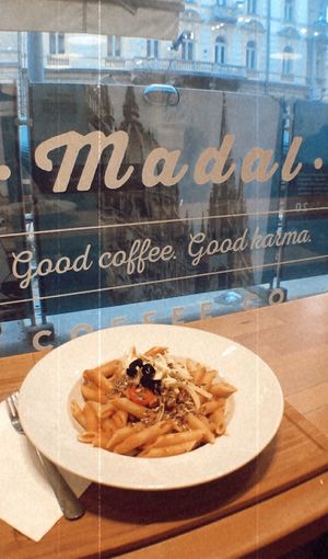 Pasta at Madal Food in Budapest