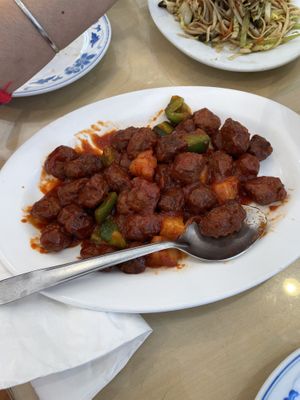   at Jyun Kang Vegetarian Restaurant in Ukiah