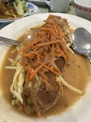   at Jyun Kang Vegetarian Restaurant in Ukiah