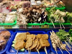 vegetarian BBQ  at Uchung BBQ in Kaohsiung