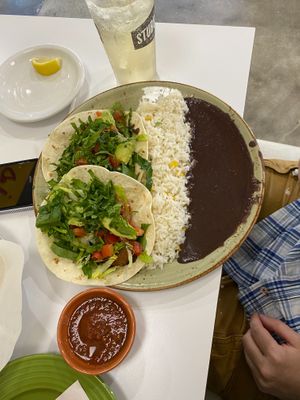 Pura Vida 2 Plated at Taco Ocho in Frisco