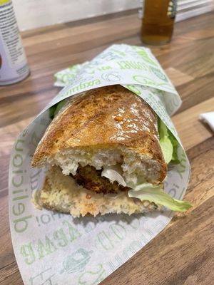 Sandwich Vegà  at Es Badulake in Mallorca