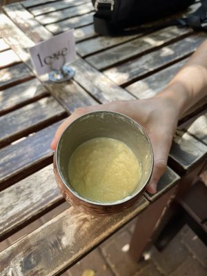 Apricot milkshake *wouldn’t get again* at ChocolaTree Organic Oasis in Sedona