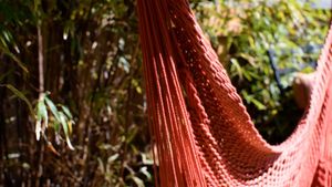 hammock at ChocolaTree Organic Oasis in Sedona