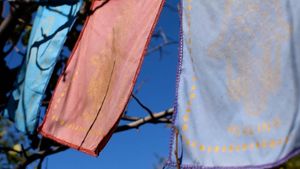 garden decor at ChocolaTree Organic Oasis in Sedona