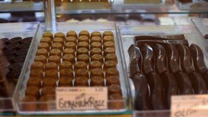 chocolates at ChocolaTree Organic Oasis in Sedona