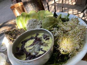 Green goddess  at ChocolaTree Organic Oasis in Sedona