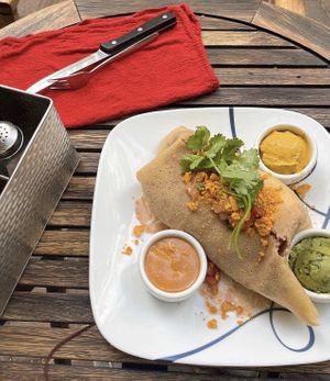 Burrito   at ChocolaTree Organic Oasis in Sedona