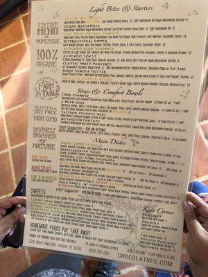   at ChocolaTree Organic Oasis in Sedona