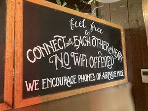 Setting  at ChocolaTree Organic Oasis in Sedona