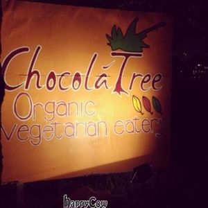 street signage at ChocolaTree Organic Oasis in Sedona