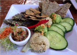 Combination platter for two. at ChocolaTree Organic Oasis in Sedona