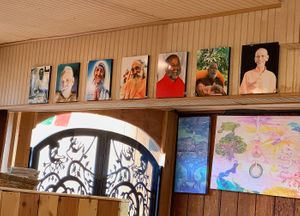 Pictures of Indian Saints at ChocolaTree Organic Oasis in Sedona
