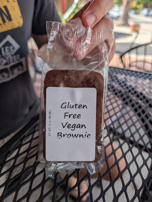 Super dry, not worth the $4 ☹️ at Red Scooter Deli in Paso Robles